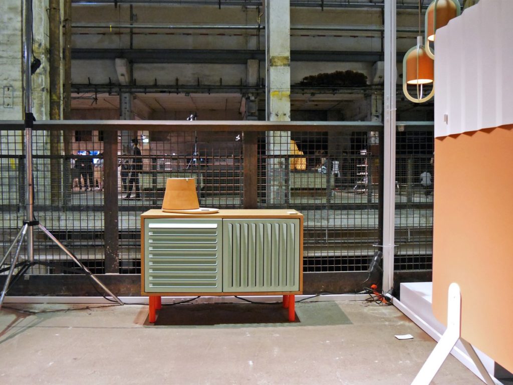 Codolagni Lido kisszekrény a Kraftwerk Berlin egyik csarnokában. Fotó: The Iconist